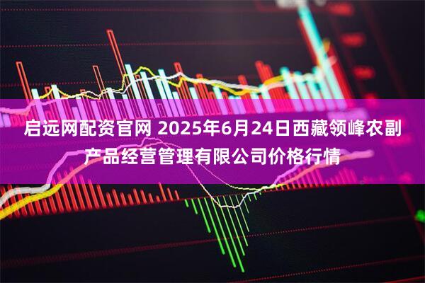 启远网配资官网 2025年6月24日西藏领峰农副产品经营管理有限公司价格行情