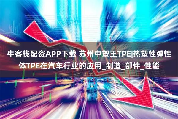 牛客栈配资APP下载 苏州中塑王TPE|热塑性弹性体TPE在汽车行业的应用_制造_部件_性能
