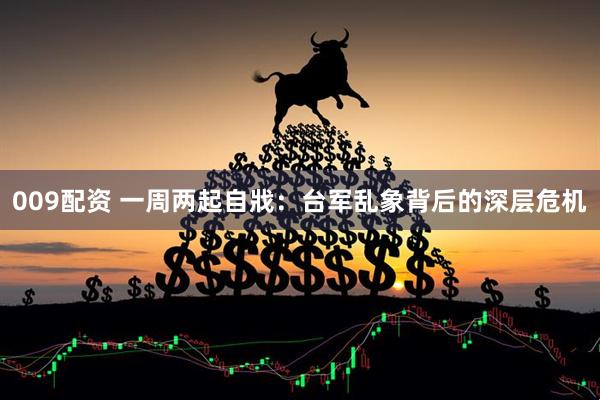 009配资 一周两起自戕：台军乱象背后的深层危机