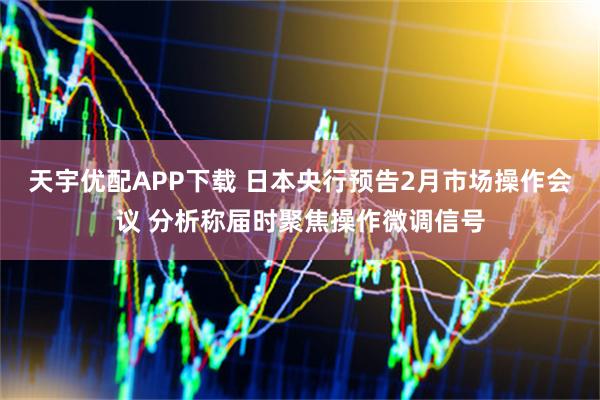 天宇优配APP下载 日本央行预告2月市场操作会议 分析称届时聚焦操作微调信号