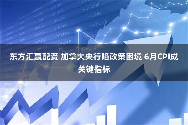东方汇赢配资 加拿大央行陷政策困境 6月CPI成关键指标
